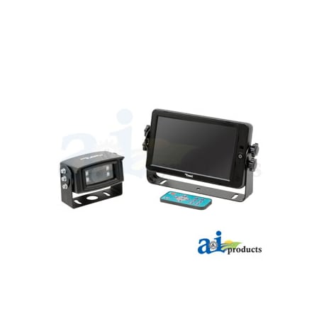 A & I Products CabCAM High Definition 7" Video System, Touch Screen, (Includes 7" Monitor / Camera) 11.5" x8" x6.5" A-HD7M1C